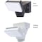 Iq America LM1801WH Motion Security Floodlight 1600 Lumen 180 deg 70 ft detection Eave Wall Mount WH LM1801WH - alternate 2